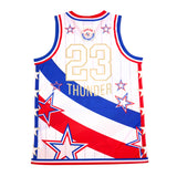 THE 100 YEAR WHITE JERSEY - WORLD-FAMOUS EDITION - COREY "THUNDER" LAW #23