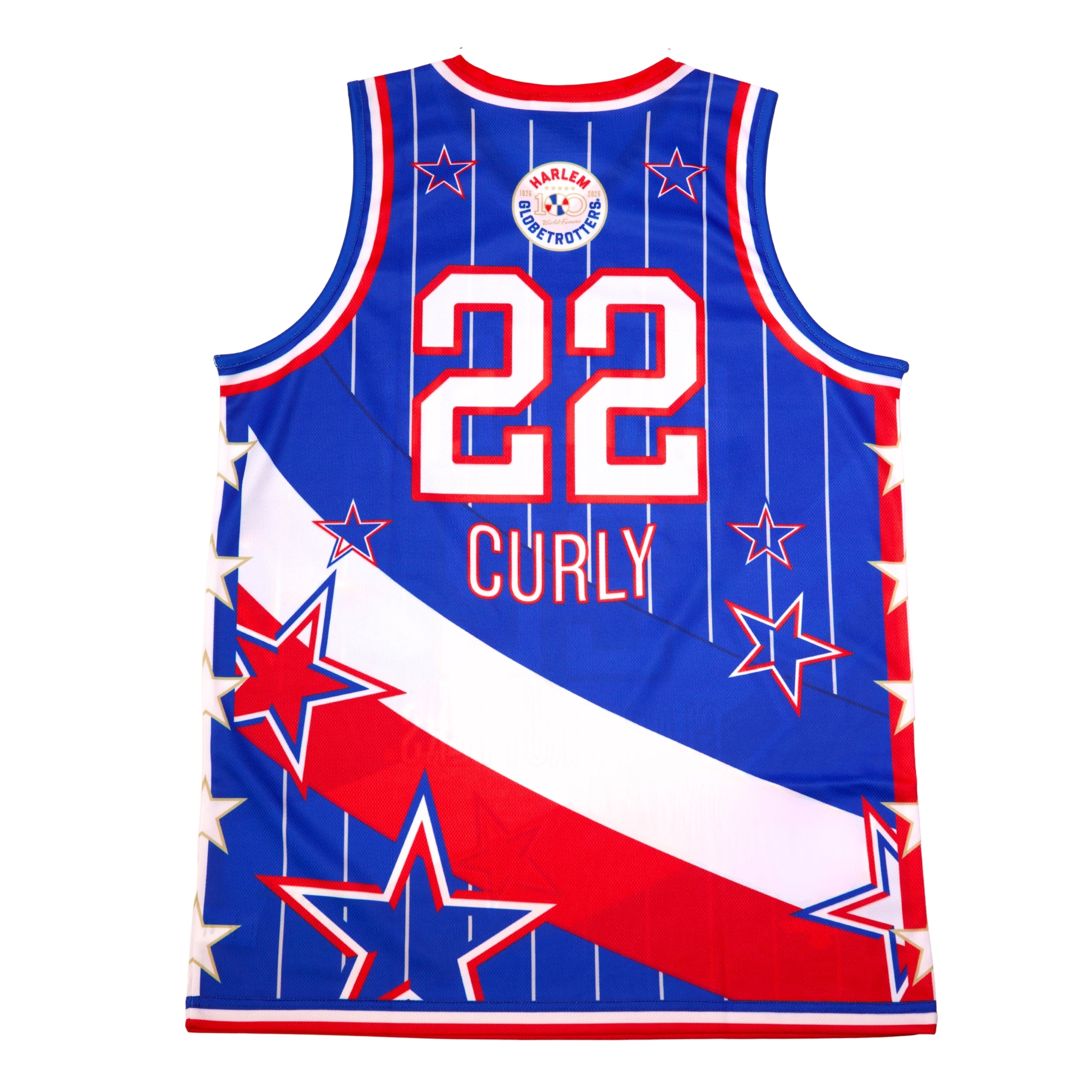 THE 100 YEAR BLUE JERSEY - WORLD-FAMOUS EDITION - "CURLY" #22 THE 100 YEAR BLUE JERSEY - WORLD-FAMOUS EDITION - "CURLY" #22